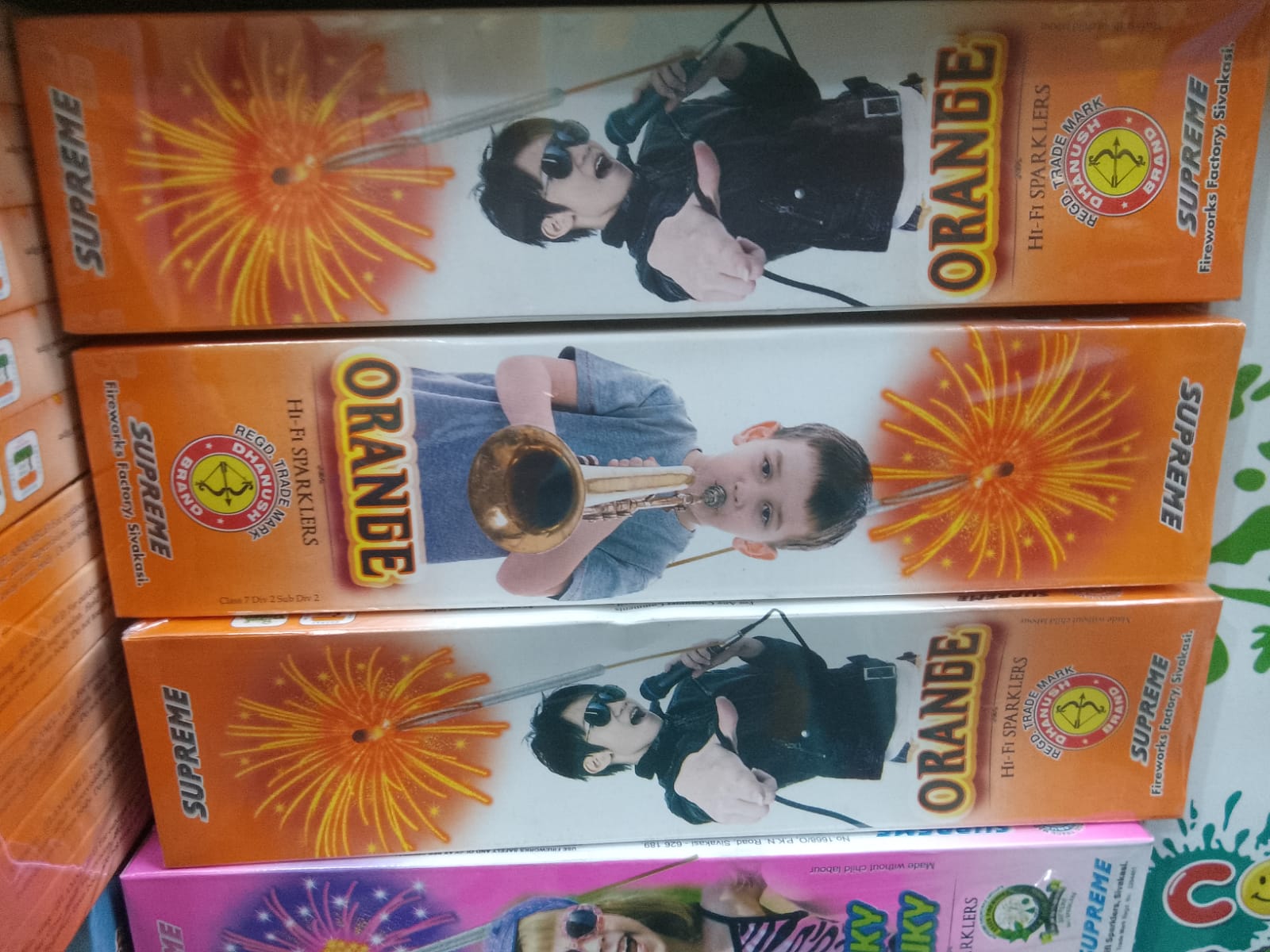 inba crackers Supreme Sparklers